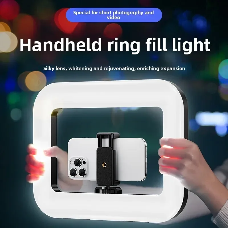 Photography Lighting Tool - Przenośna lampa LED w kształcie pierścienia,