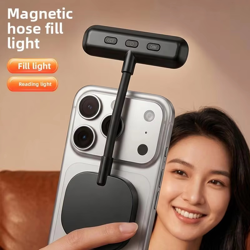 Photography Lighting Video - Magnetyczna lampka do telefonu komórkowego, przenośna