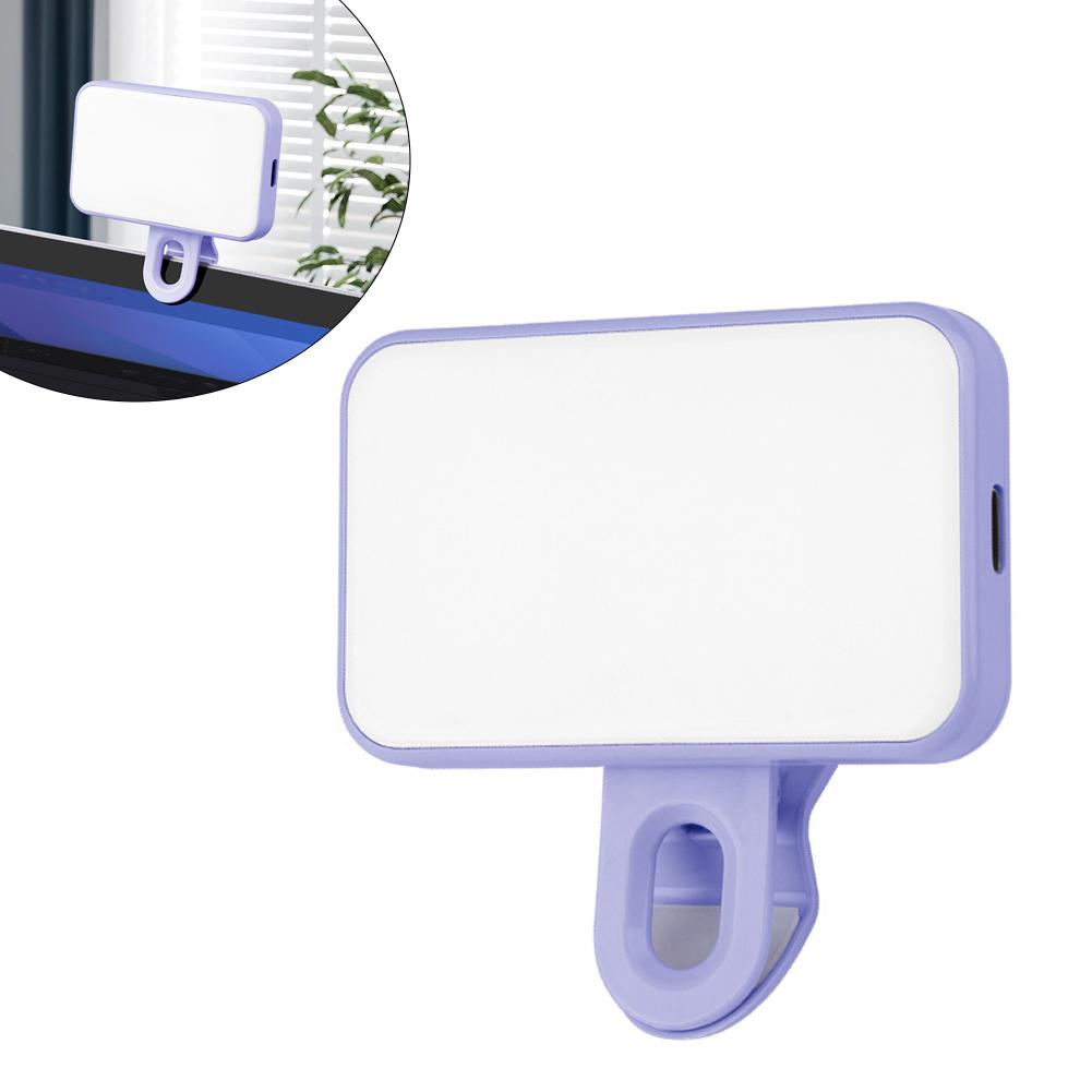 Photography Lighting Video - Lampka LED do selfie z klipsem,