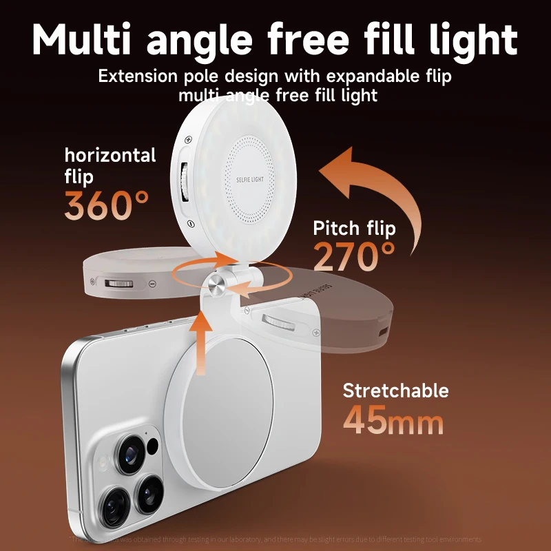 Lampa LED do selfie z mocowani – Photography Lighting Video recenzja i cena