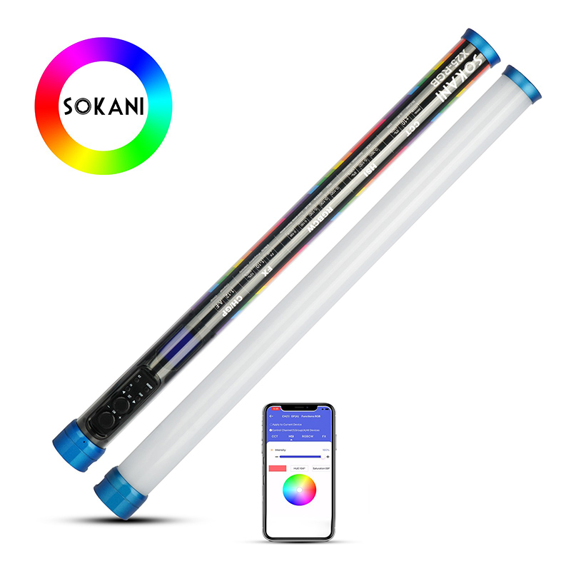 Sokani X25 RGB LED Video Light – Photography Lighting Youtube recenzja i cena