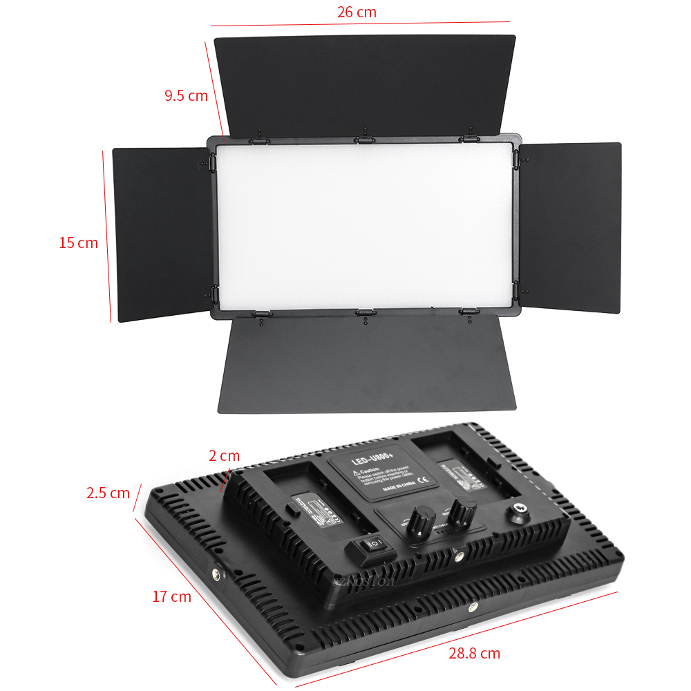 U800 LED Photo Studio Light dl – Photography Lighting Youtube recenzja i cena