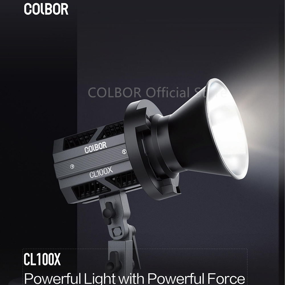 COLBOR CL100X COB diodowa lamp – Photography Lighting Youtube recenzja i cena
