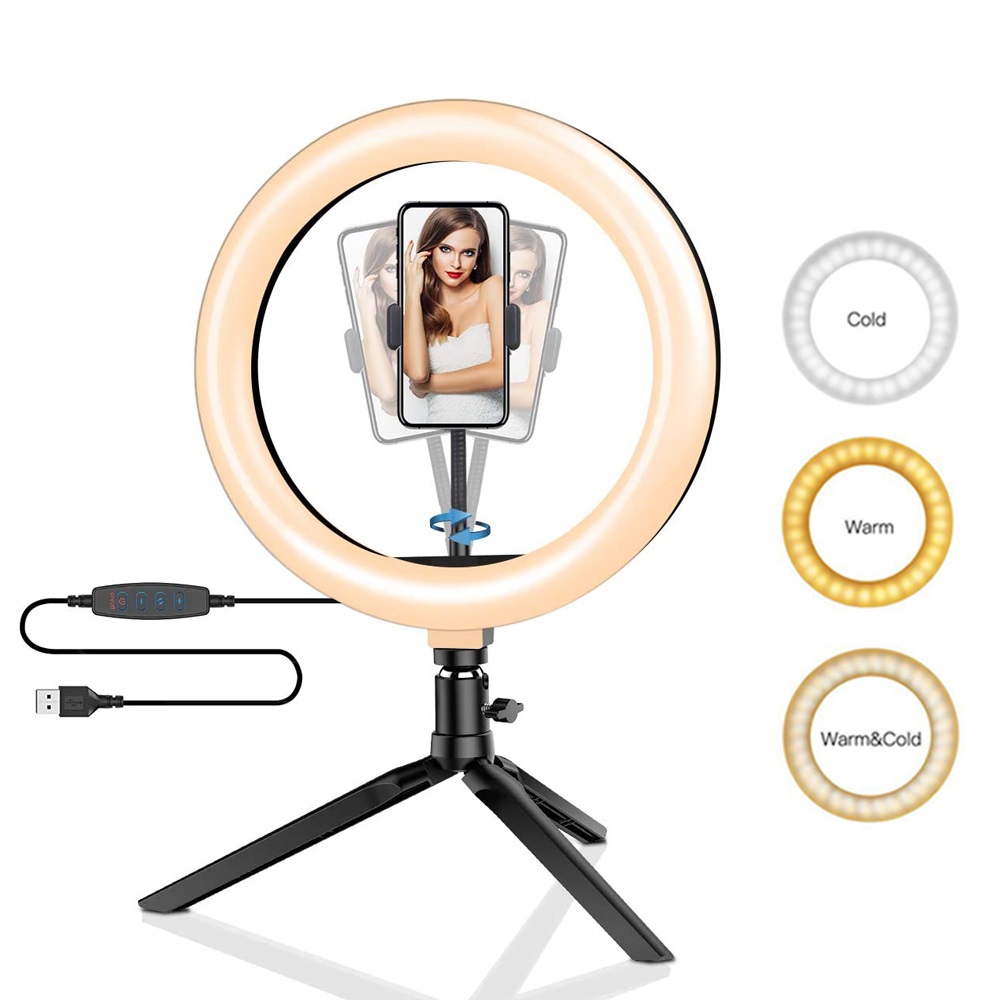 26cm 10-calowy pierścień LED d – Photography Lighting Tool recenzja i cena