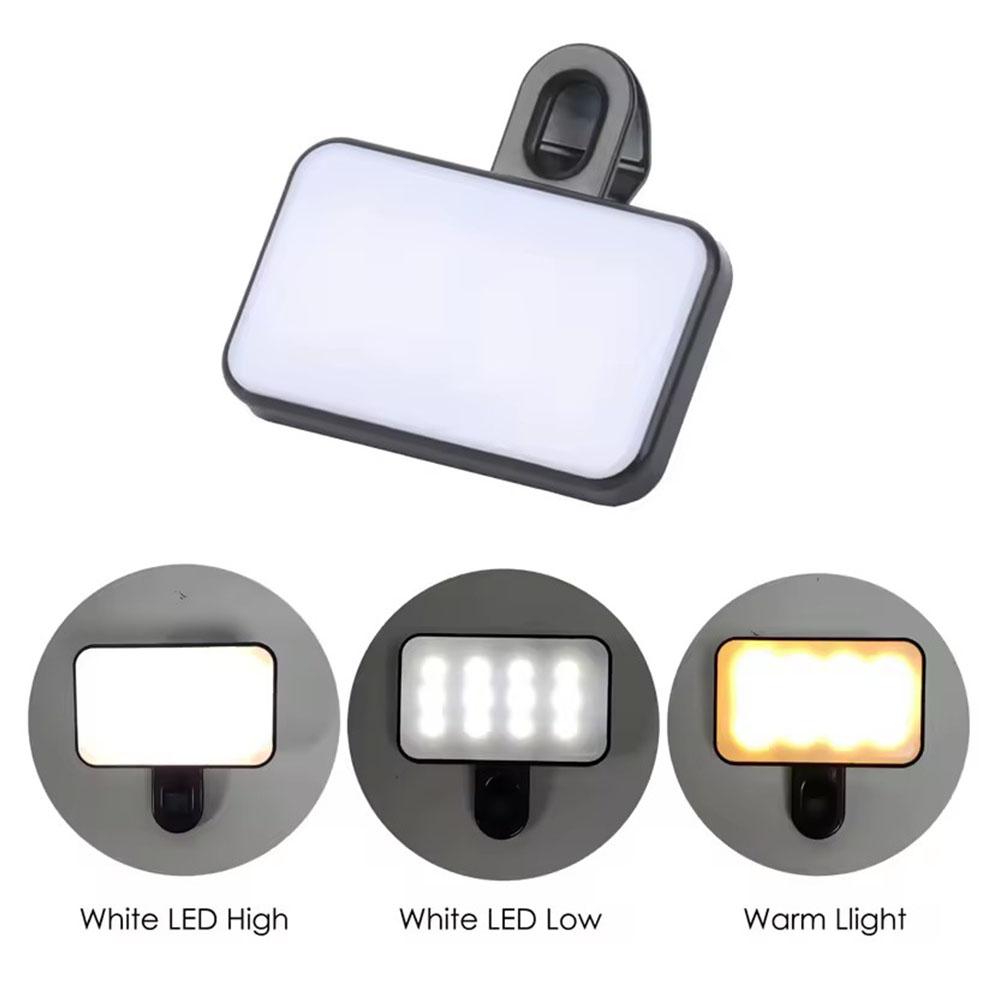 Mini lampka do selfie LED, 3 t – Photography Lighting Video recenzja i cena
