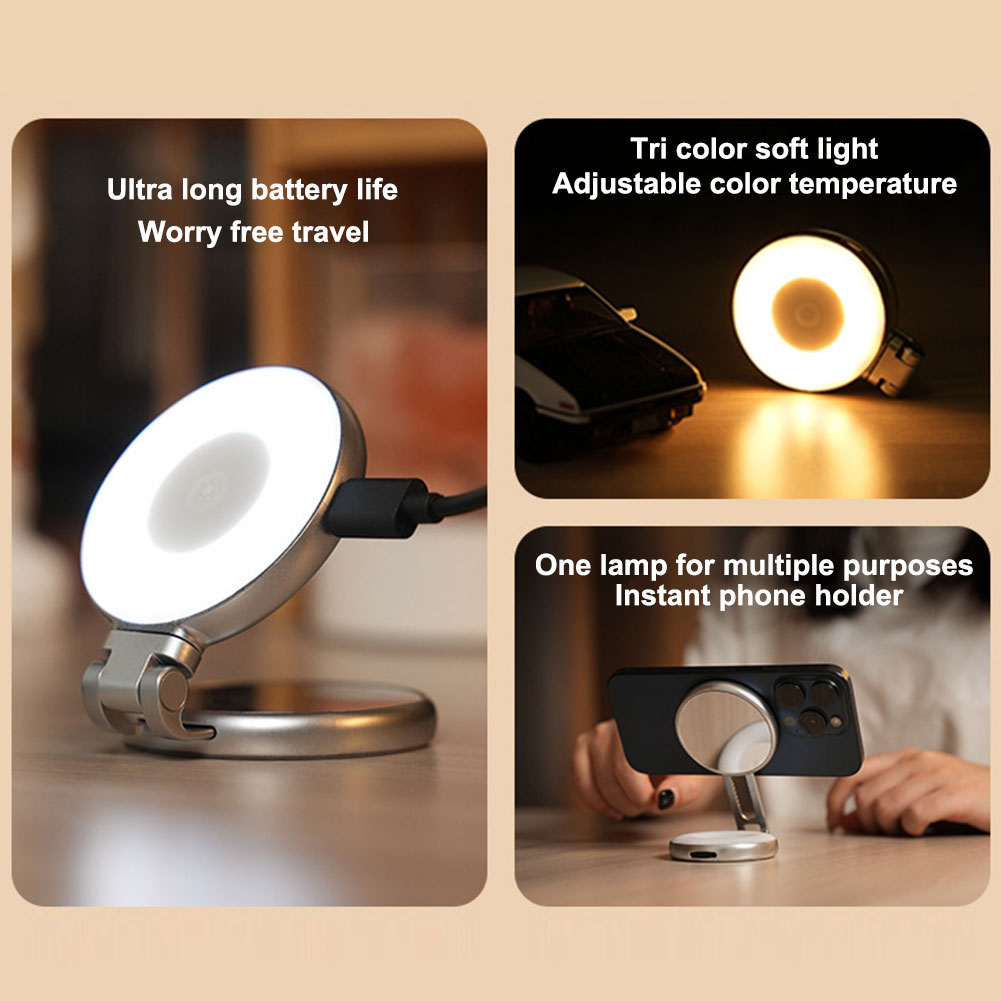 Magnetyczna lampa do selfie 3  – Photography Lighting Video recenzja i cena