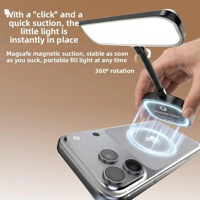 Magnetyczna lampka do telefonu – Photography Lighting Video recenzja i cena