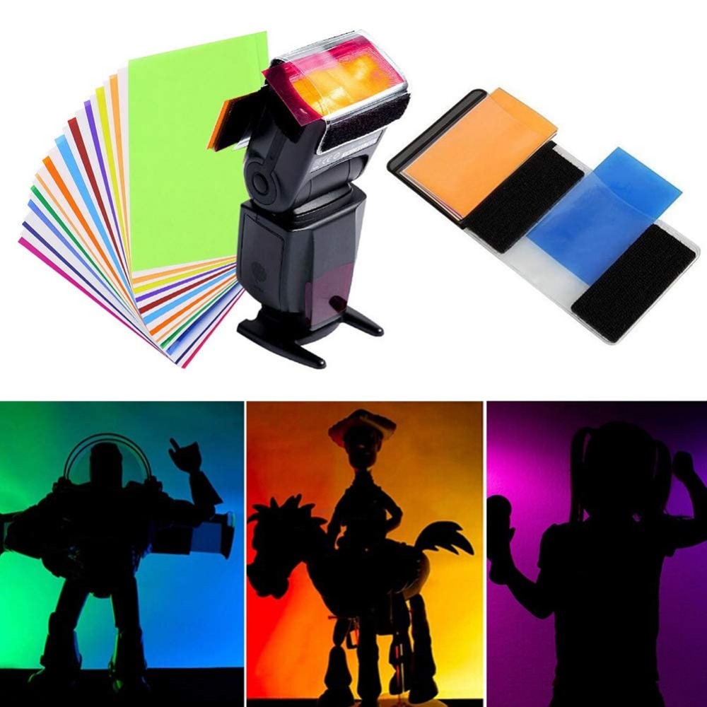 Zestaw 12 Kolorowych Żeli do L – Photography Lighting Flash recenzja i cena