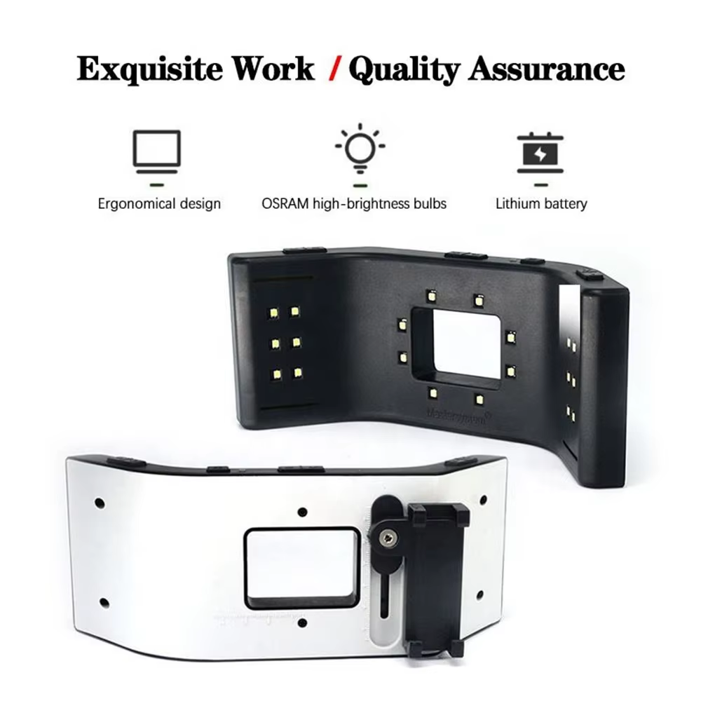 Lampa dentystyczna LED JUMTOP  – Photography Lighting Video recenzja i cena
