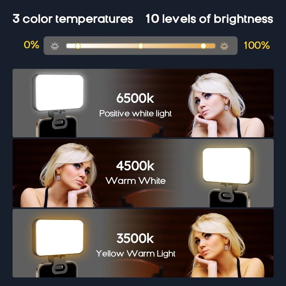 Lampa LED do selfie 800/1000mA – Photography Lighting Flash recenzja i cena