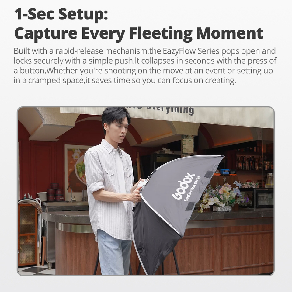 Seria Godox EazyFlow Składany  – Photography Lighting Flash recenzja i cena